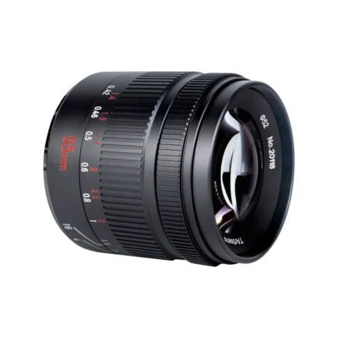 7artisans 55mm f/1.4 II Lens for MFT / Black 7artisans 55mm f/1.4 II Lens for MFT / Black